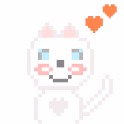 Persian Pixel Cat