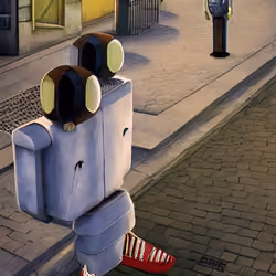 'Robby #19, Double Head' |Paolo Galleri|