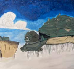 Airbending Lion Turtle