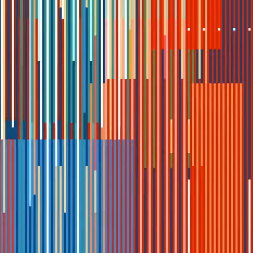 Vertical Color Study