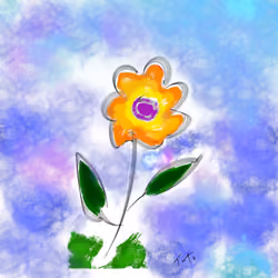 the last standing flower