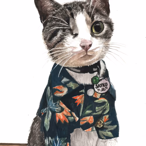Cat Illustration #14 