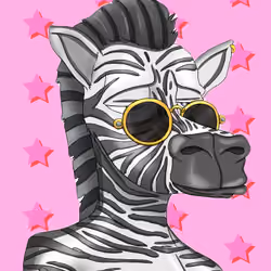 Sophisticated Zebra #103/500