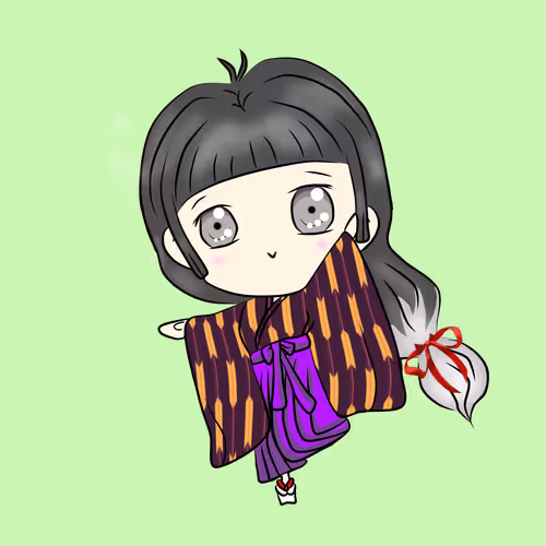 Crypto HAKAMA Art#008KAGUYA