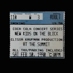 NKOTB at THE SUMMIT 1990