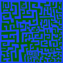 Single Line Collection 003 - Sapphire Cadmium