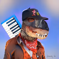 Metasaur #6871 Derivative l Derivatives by Domity G.
