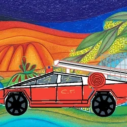 Fire Truck in Australia 