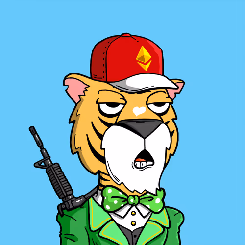 Grouchy Tiger Social Club #411