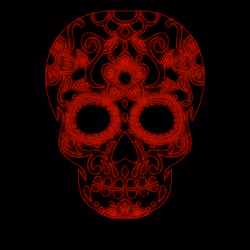 neon red
