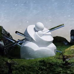 Dusk Sculpture Sky