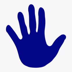 Blue Hand