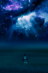 Mysterious night sky