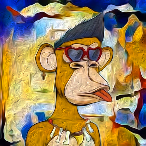 Bored Picasso Ape