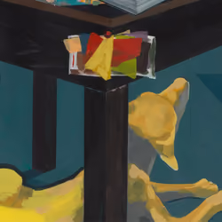Kerry James Marshall’s 2014 painting Untitled (Studio)