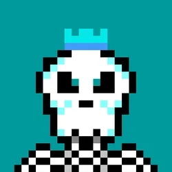Kawaii SKULL #4474