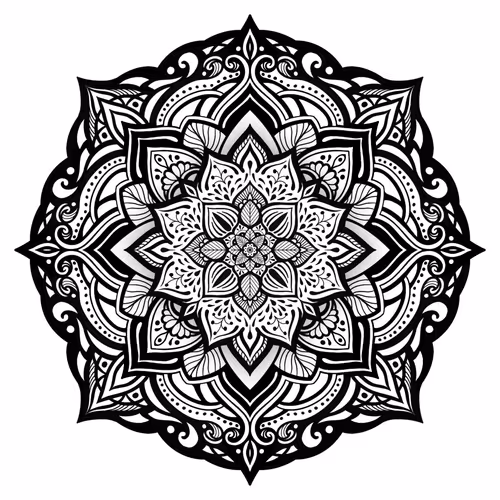 Monochrome Mandalas