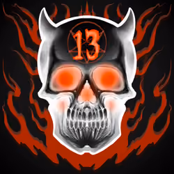 The 13 Demons Crystal Red #1