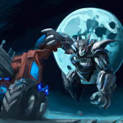 Robots in the space No3