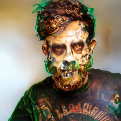 Emerald Crystal Zombie