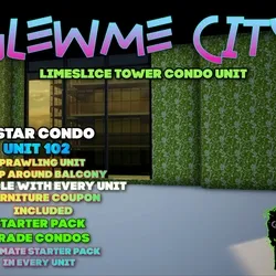 LIMESLICE TOWER CONDO #102, RAYVILLE FALLS, GLEWME CITY