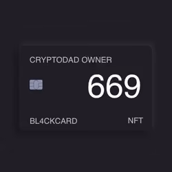 BL4CKCARD CRYPTODAD OWNER 669