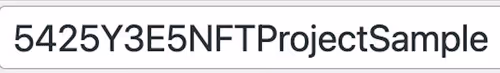 nftprojectsample