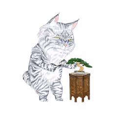 Trimming Cat