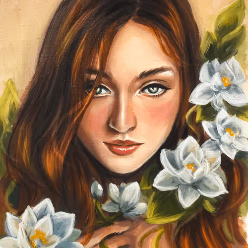 JR Oil portraits