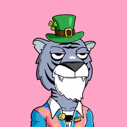 Grouchy Tiger Social Club #3534