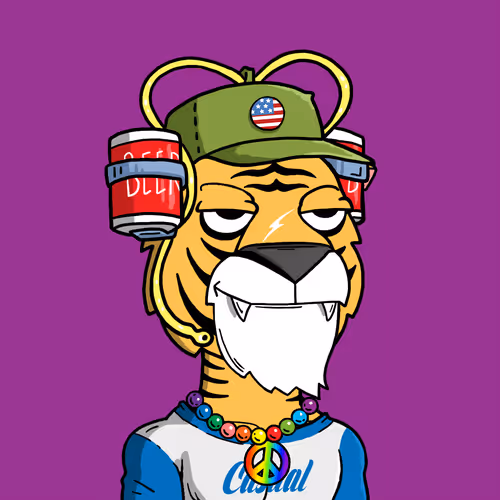 Grouchy Tiger Social Club #2297