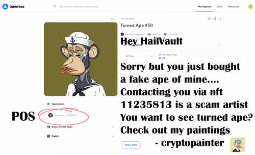 Fake Ape of Mine!