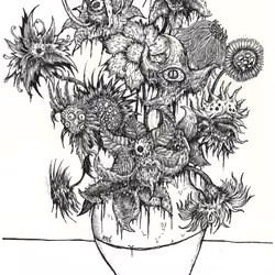 Scary Sunflower