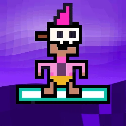 Crypto Kooks Legend #4 Purple Skull Hawk