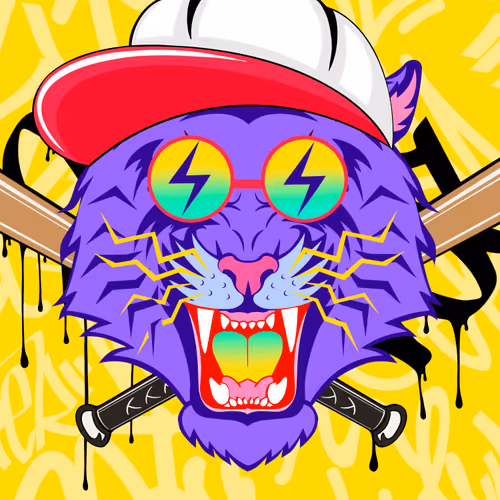 CRYPTO TIGER FACE #45