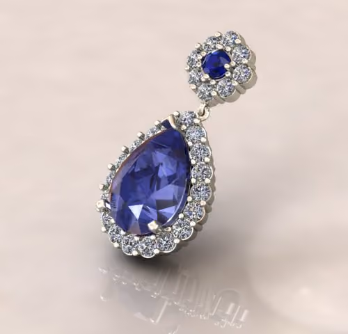 Sapphire Pendant