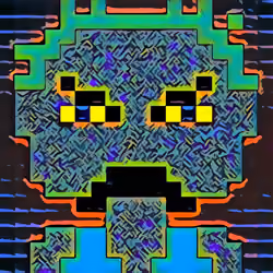 Pixel Peepz Blue Synth - 097