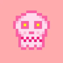 Kawaii SKULL #7431