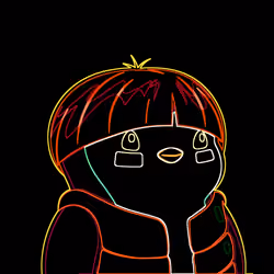 Neon Pudgy Penguin 837