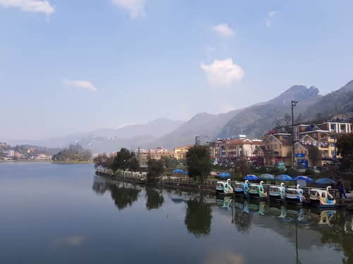 The lake in Vietnam