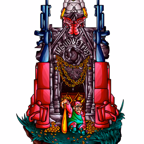 TOMB RICH APE Composition #8