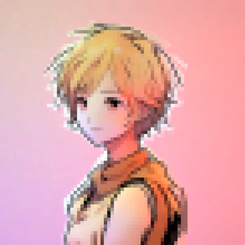 blonde№１-dots