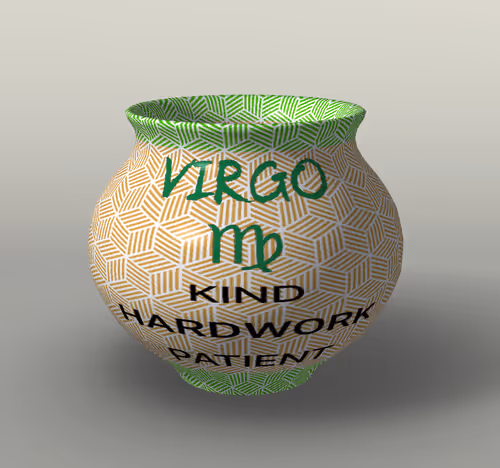 Zodiac Ceramics: Virgo