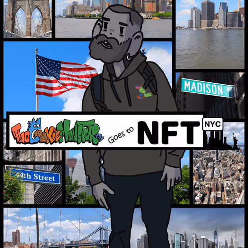 Cookie Monster goes to NFT NYC