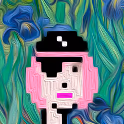 Van Gogh Punk #9876