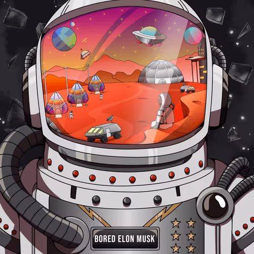 Bored Elon x Bull Punk: Future of Mars