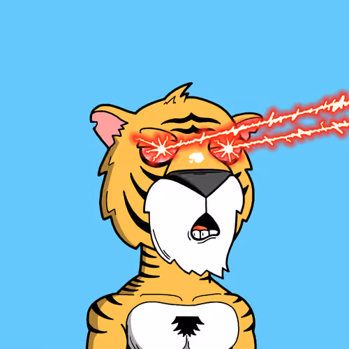 Grouchy Tiger Social Club #6736
