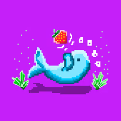 Colorful fishes pixel#19