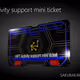 NFT Activity support ticket 1st