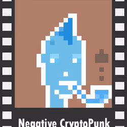Negative CryptoPunk # 7260